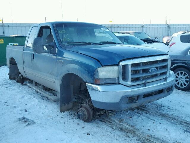 1FTNX21F3YEC79202 - 2000 FORD F250 SUPER BLUE photo 1