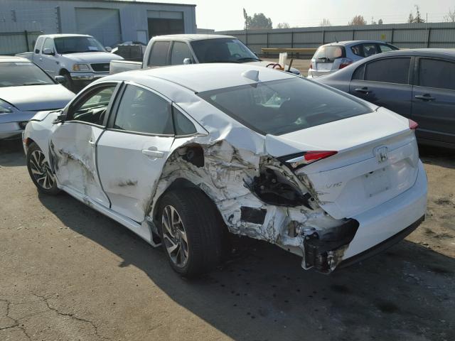 2HGFC2F76HH515370 - 2017 HONDA CIVIC EX WHITE photo 3