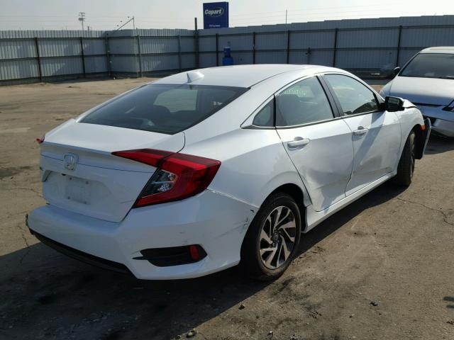 2HGFC2F76HH515370 - 2017 HONDA CIVIC EX WHITE photo 4