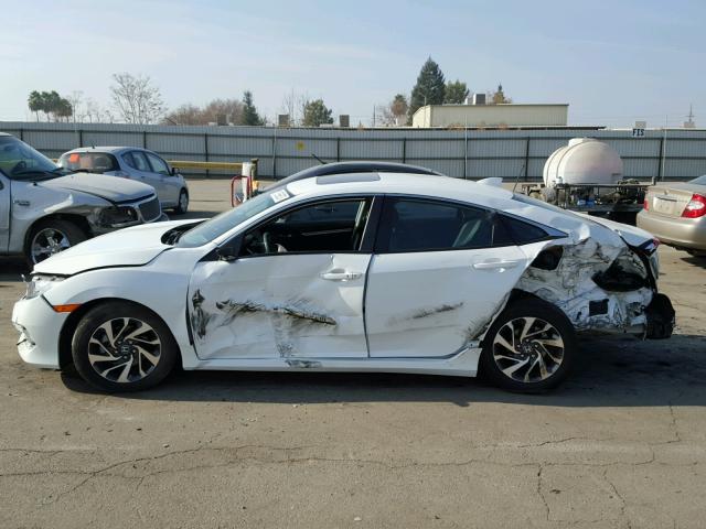 2HGFC2F76HH515370 - 2017 HONDA CIVIC EX WHITE photo 9