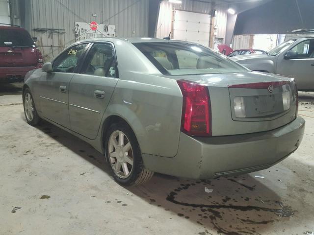 1G6DP567250119323 - 2005 CADILLAC CTS HI FEA GREEN photo 3