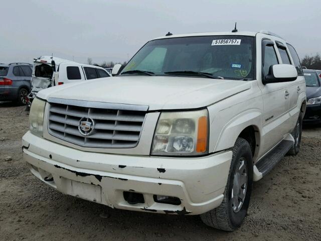 1GYEK63N63R190102 - 2003 CADILLAC ESCALADE L WHITE photo 2