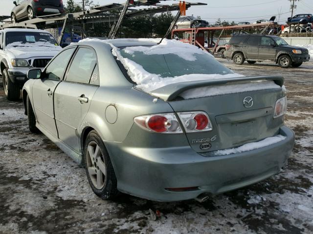 1YVHP80C655M37366 - 2005 MAZDA 6 I GREEN photo 3