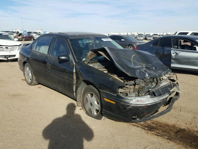 1G1NE52J016103761 - 2001 CHEVROLET MALIBU LS BLACK photo 1