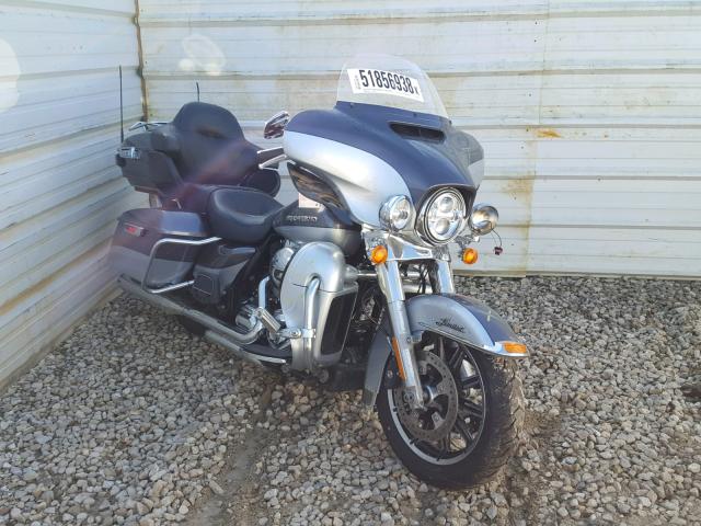 1HD1KEL13EB696959 - 2014 HARLEY-DAVIDSON FLHTK ELEC ნაცრისფერი ფოტო 1