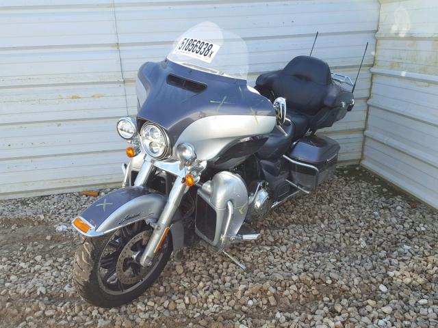 1HD1KEL13EB696959 - 2014 HARLEY-DAVIDSON FLHTK ELEC ნაცრისფერი ფოტო 2