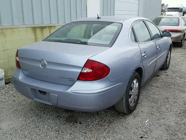 2G4WC582661205271 - 2006 BUICK LACROSSE C SILVER photo 4