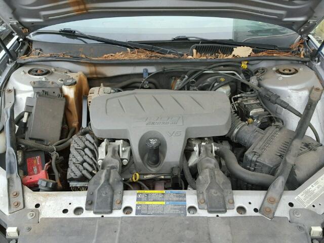 2G4WC582661205271 - 2006 BUICK LACROSSE C SILVER photo 7