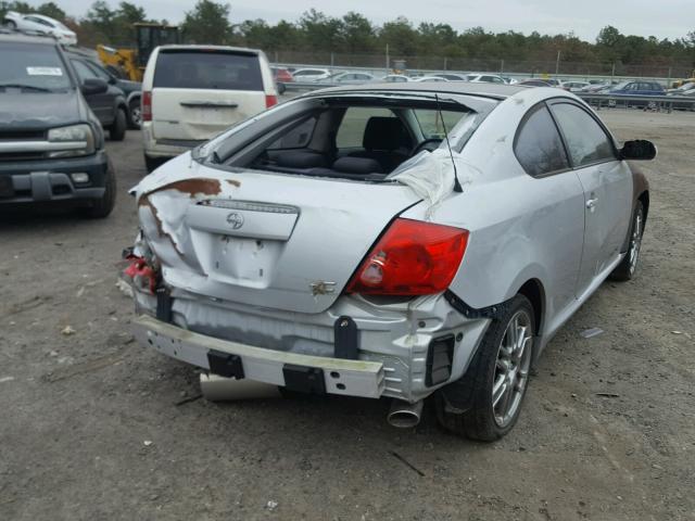 JTKDE177150011231 - 2005 TOYOTA SCION TC 银色 照片 4