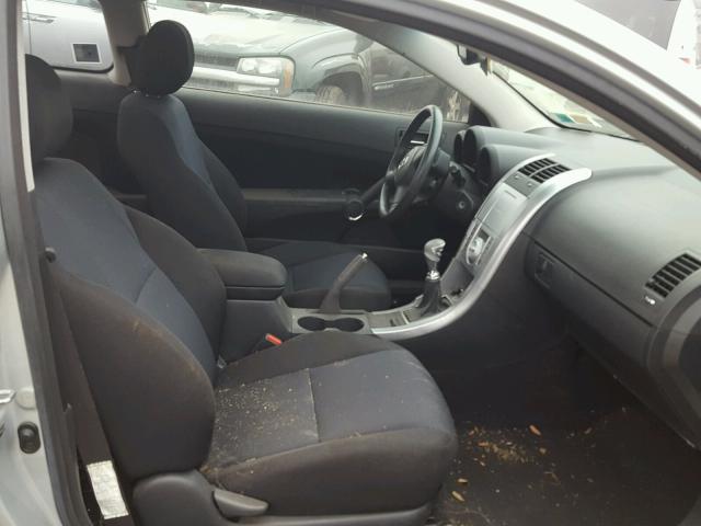 JTKDE177150011231 - 2005 TOYOTA SCION TC 银色 照片 5