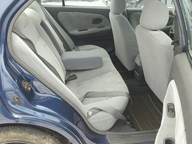 JA3AY26C01U025032 - 2001 MITSUBISHI MIRAGE ES BLUE photo 6