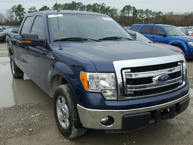 1FTFW1CFXDFB61649 - 2013 FORD F150 SUPER BLUE photo 1