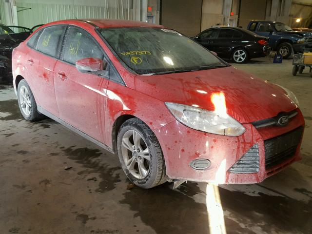 1FADP3F24EL373173 - 2014 FORD FOCUS SE RED photo 1