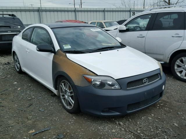 JTKDE167270149512 - 2007 TOYOTA SCION TC WHITE photo 1