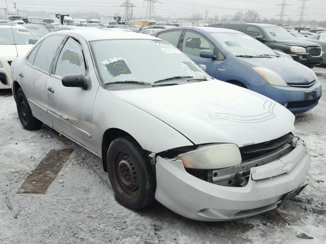 1G1JF54F537234931 - 2003 CHEVROLET CAVALIER L SILVER photo 1