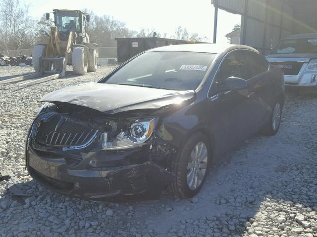 1G4PP5SK2F4162554 - 2015 BUICK VERANO CHARCOAL photo 2