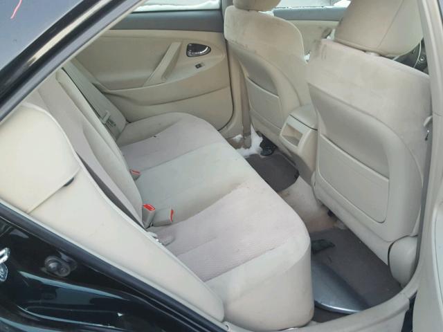 4T1BF3EK4BU189553 - 2011 TOYOTA CAMRY BASE BLACK photo 6