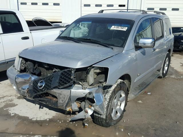 5N1AA08A26N733303 - 2006 NISSAN ARMADA SE SILVER photo 2