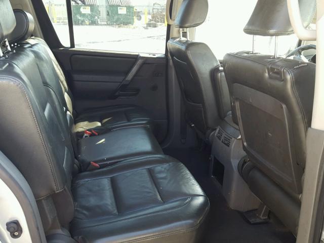 5N1AA08A26N733303 - 2006 NISSAN ARMADA SE SILVER photo 6