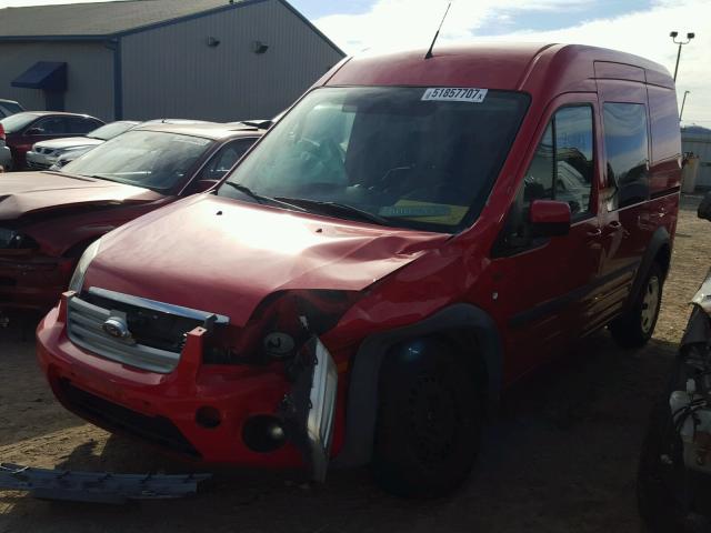 NM0KS9BN6CT122846 - 2012 FORD TRANSIT CO RED photo 2