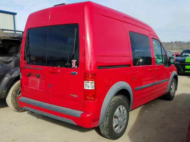 NM0KS9BN6CT122846 - 2012 FORD TRANSIT CO RED photo 4