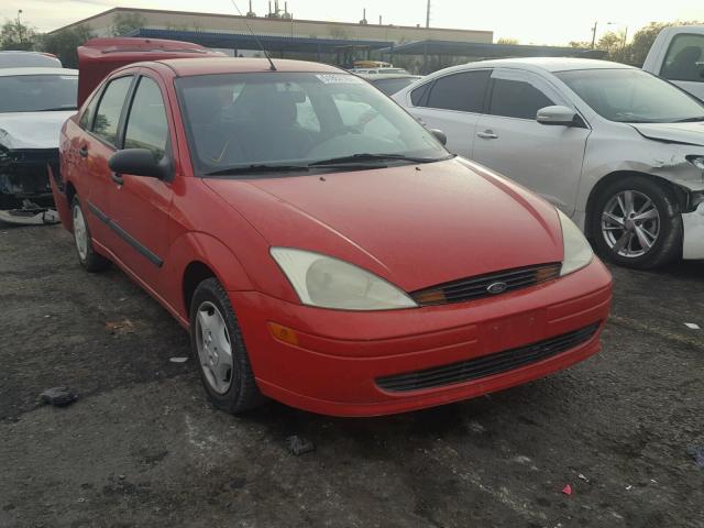 1FAFP33P92W241965 - 2002 FORD FOCUS LX RED photo 1