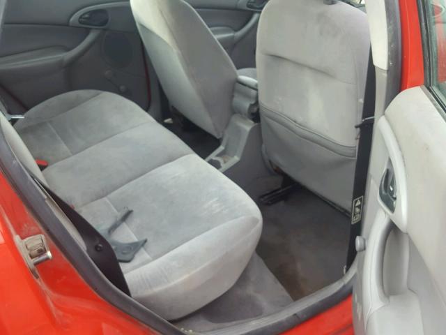 1FAFP33P92W241965 - 2002 FORD FOCUS LX RED photo 6