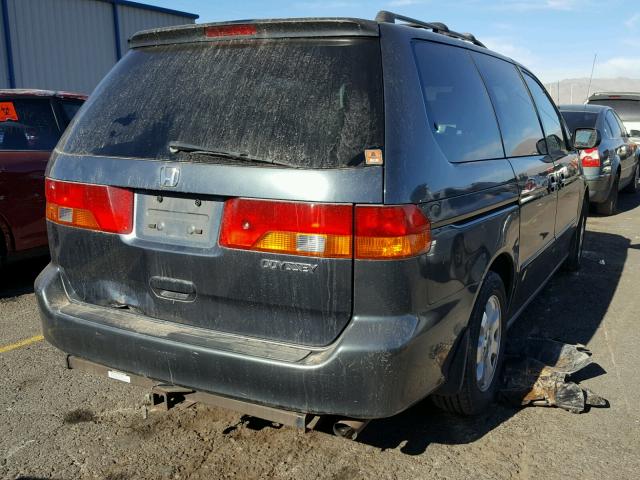 5FNRL18743B094069 - 2003 HONDA ODYSSEY EX CHARCOAL photo 4