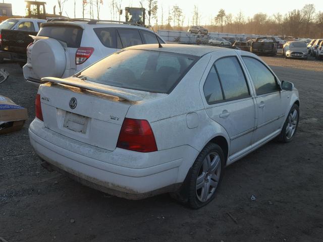 3VWSE69M33M047511 - 2003 VOLKSWAGEN JETTA GLS WHITE photo 4