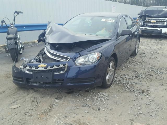 1G1ZB5E04CF267398 - 2012 CHEVROLET MALIBU LS BLUE photo 2