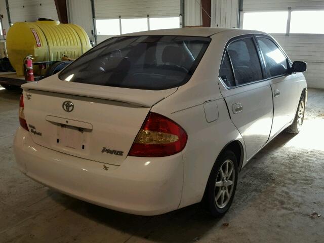 JT2BK18U130079112 - 2003 TOYOTA PRIUS WHITE photo 4