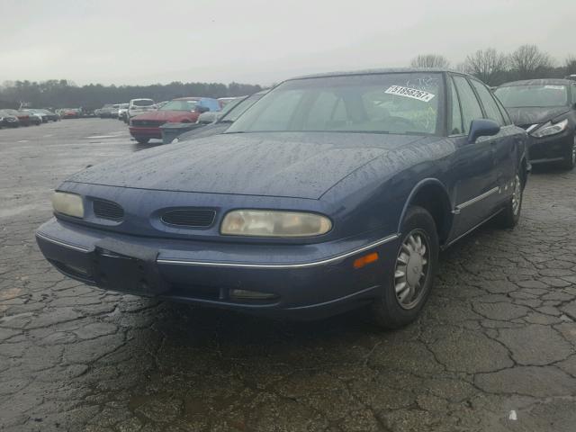 1G3HN52K4V4822171 - 1997 OLDSMOBILE 88 BASE BLUE photo 2