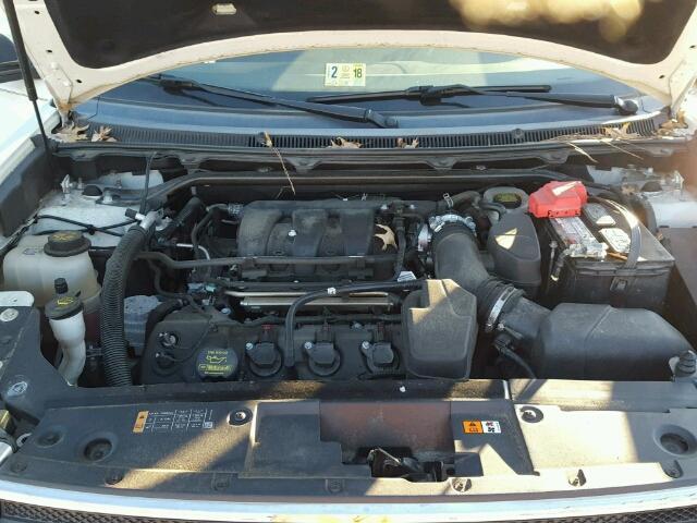 2FMHK6C89DBD11945 - 2013 FORD FLEX SEL Ağ foto 7