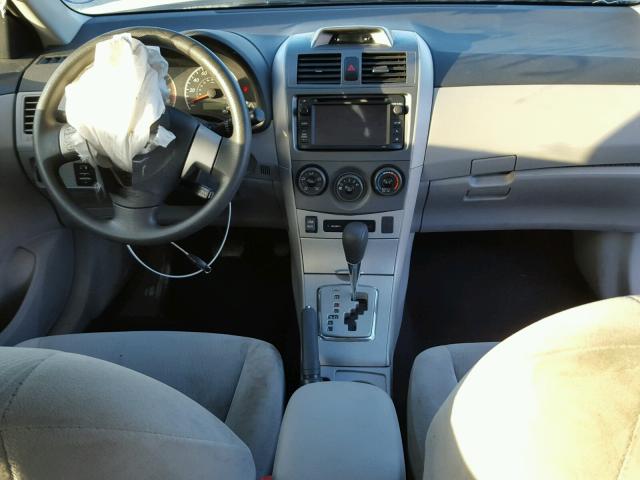 5YFBU4EE5DP144194 - 2013 TOYOTA COROLLA BA WHITE photo 9