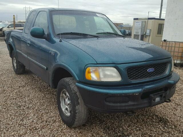 1FTDX1860VKC28510 - 1997 FORD F150 GREEN photo 1