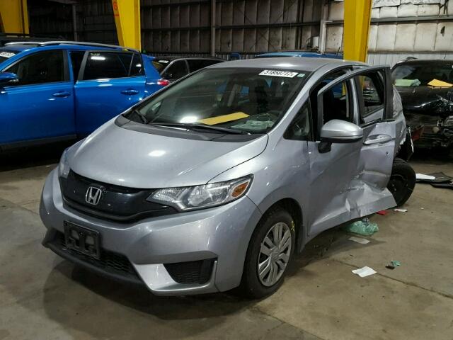 3HGGK5H5XHM705128 - 2017 HONDA FIT LX SILVER photo 2