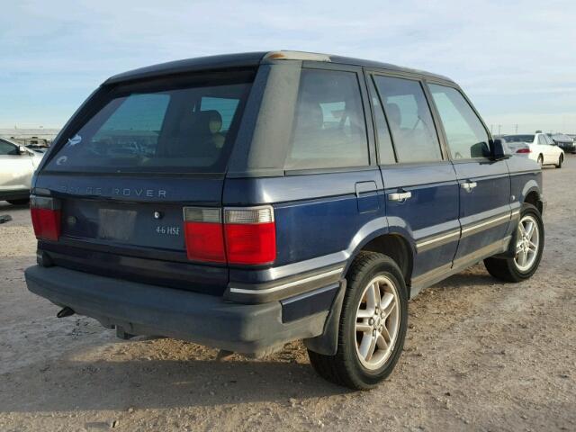 SALPM16402A463958 - 2002 LAND ROVER RANGE ROVE BLUE photo 4