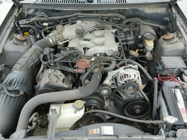 1FAFP40482F190734 - 2002 FORD MUSTANG GRAY photo 7