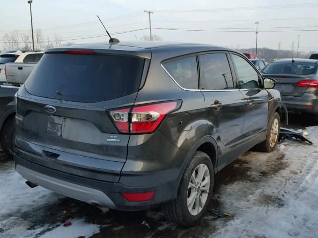 1FMCU9GD0HUC48411 - 2017 FORD ESCAPE SE GRAY photo 4