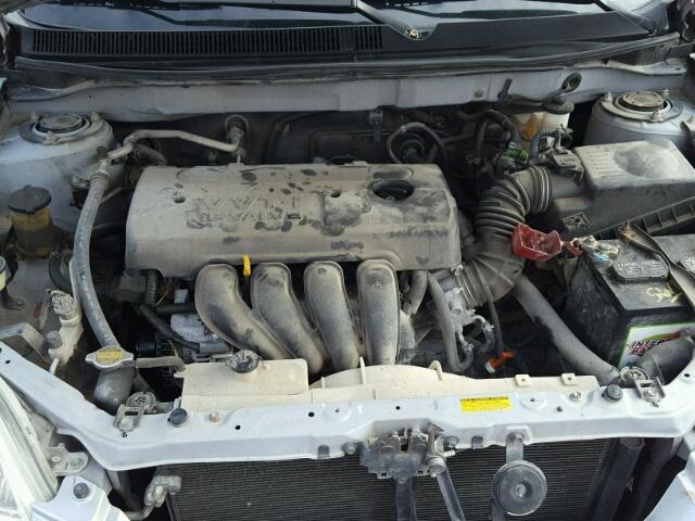 2T1KR32E95C338650 - 2005 TOYOTA COROLLA MA GRAY photo 7