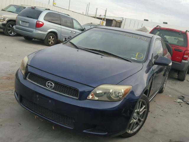 JTKDE177660077470 - 2006 TOYOTA SCION TC BLUE photo 2