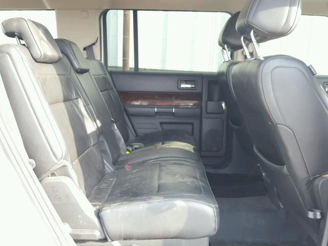 2FMGK5CC5BBD28197 - 2011 FORD FLEX SEL SILVER photo 6