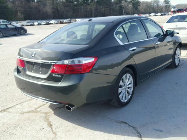 1HGCR2F8XEA218719 - 2014 HONDA ACCORD EXL GRAY photo 4