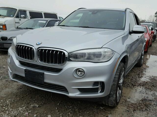 5UXKR0C59G0S93251 - 2016 BMW X5 XDRIVE3 SILVER photo 2