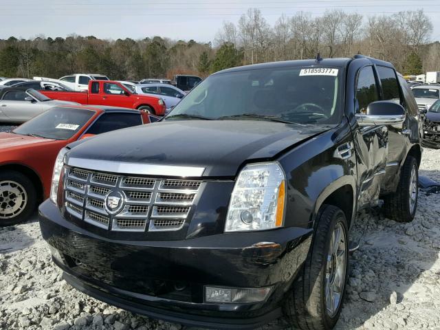 1GYUKBEF2AR280791 - 2010 CADILLAC ESCALADE L BLACK photo 2