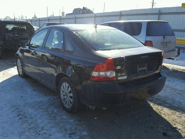 YV1MS382X52068976 - 2005 VOLVO S40 2.4I BLACK photo 3