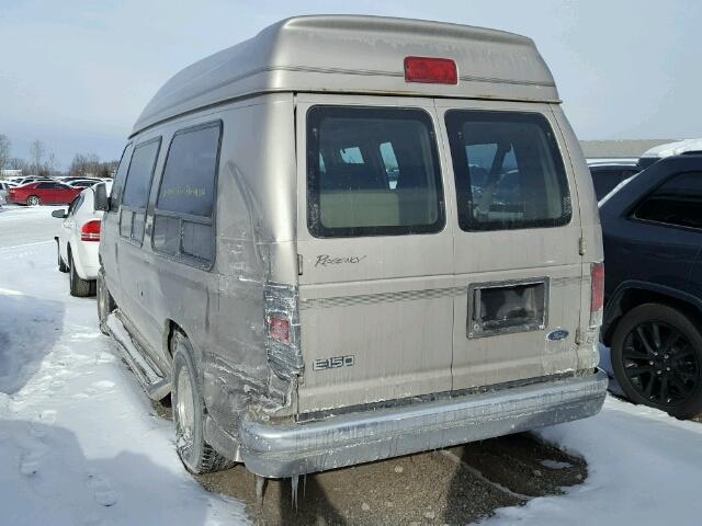 1FDRE14W13HB12899 - 2003 FORD ECONOLINE TAN photo 3