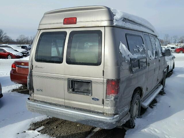 1FDRE14W13HB12899 - 2003 FORD ECONOLINE TAN photo 4