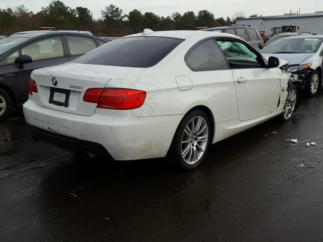 WBAKF9C57CE620822 - 2012 BMW 335 XI WHITE photo 4