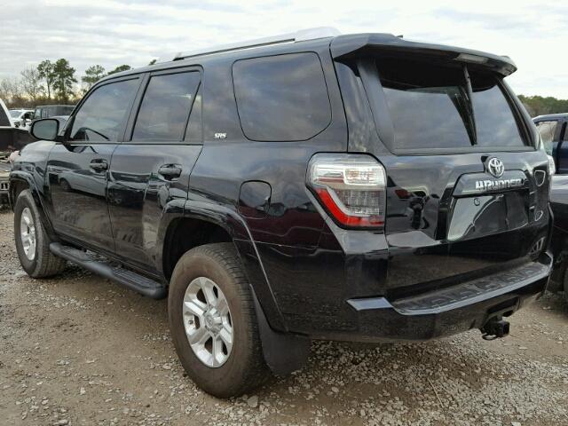 JTEZU5JR9H5157669 - 2017 TOYOTA 4RUNNER SR BLACK photo 3